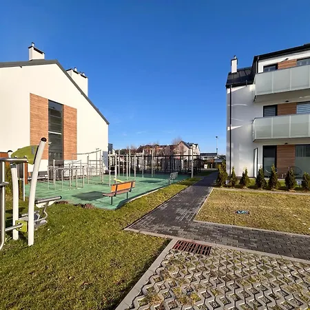 Apartmán Posesja Kapitanska 18b 17 Przy Plazy Grzybowo (West Pomeranian)